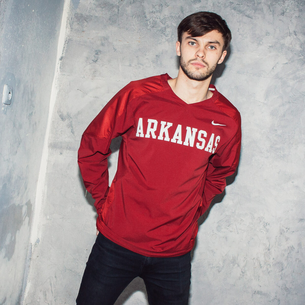 Nike Dri Fit Arkansas College Sweatshirt 54 Euro