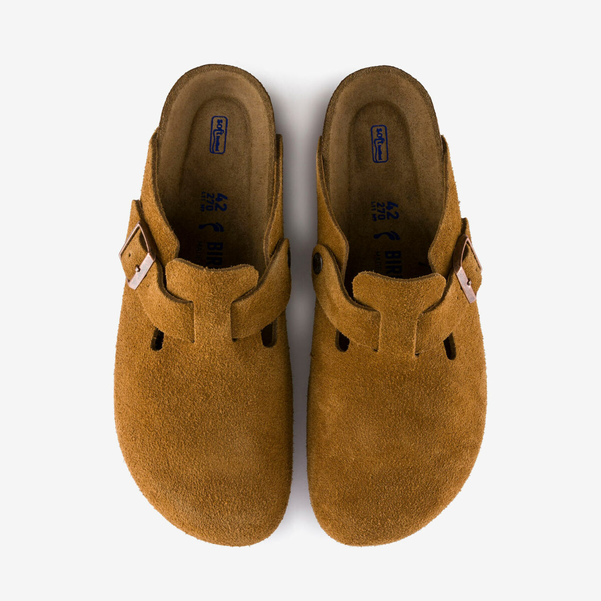 Birkenstock Boston Soft Footbed Suede Leather Mink Deutschland