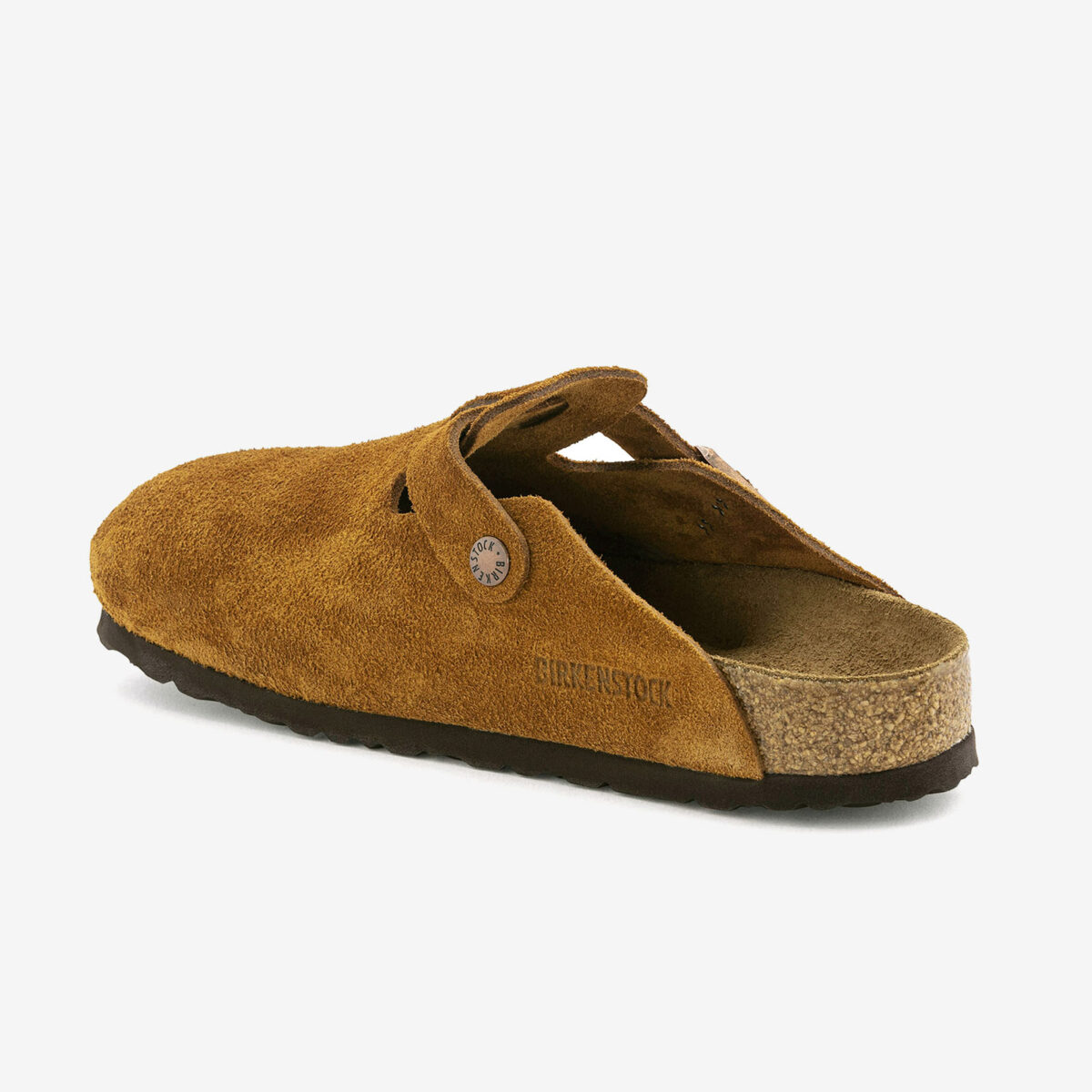 Birkenstock Boston Soft Footbed Suede Leather Mink DE